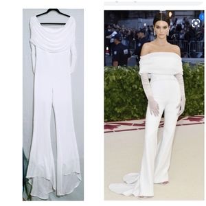 White Jumpsuit Fashionova